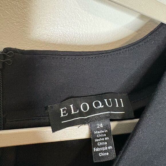 Eloquii Button Front Workwear Dress NWT - Picture 4 of 5